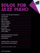 Solos for Jazz Piano piano sheet music cover